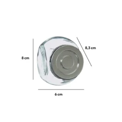 5five 4 bocaux à épices en verre
