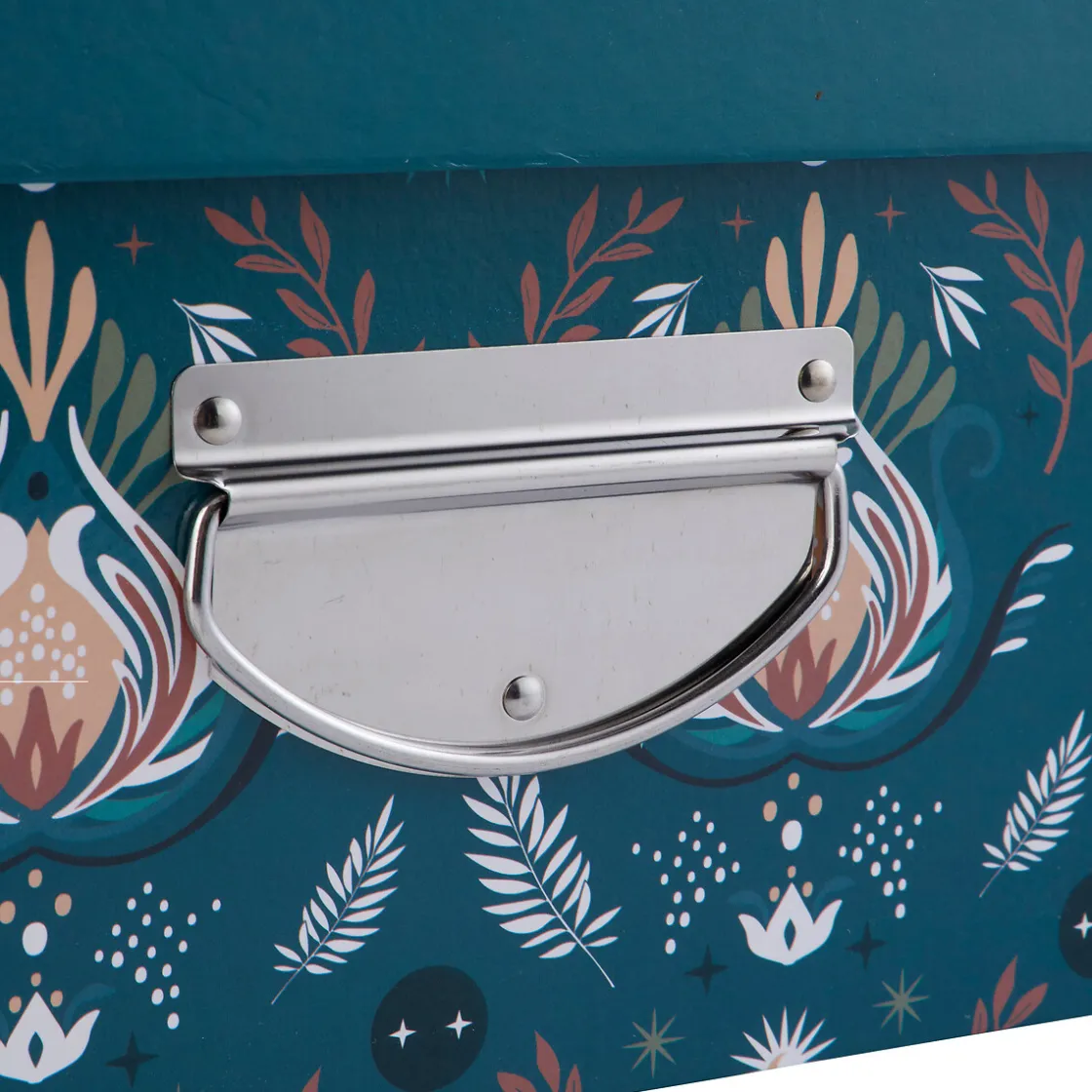 5five 6 boites de rangement, Bleu prétole