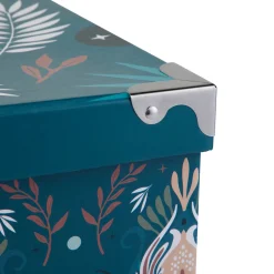 5five 6 boites de rangement, Bleu prétole