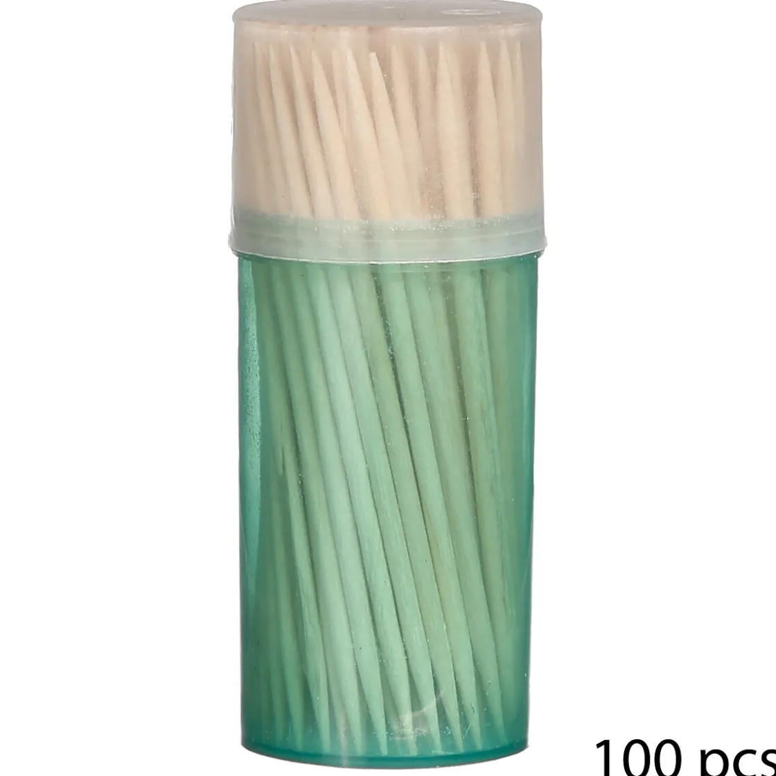 5five 4 boîtes 100 cure-dents bambou