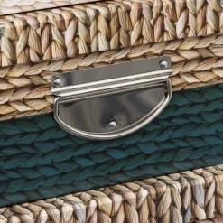 5five 6 boîtes coin métal effet tricot, Multicolore