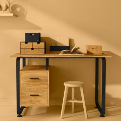 5five 3 boîtes couvercle bambou, Noir