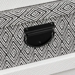 5five 4 boîtes de rangement, Noir et blanc