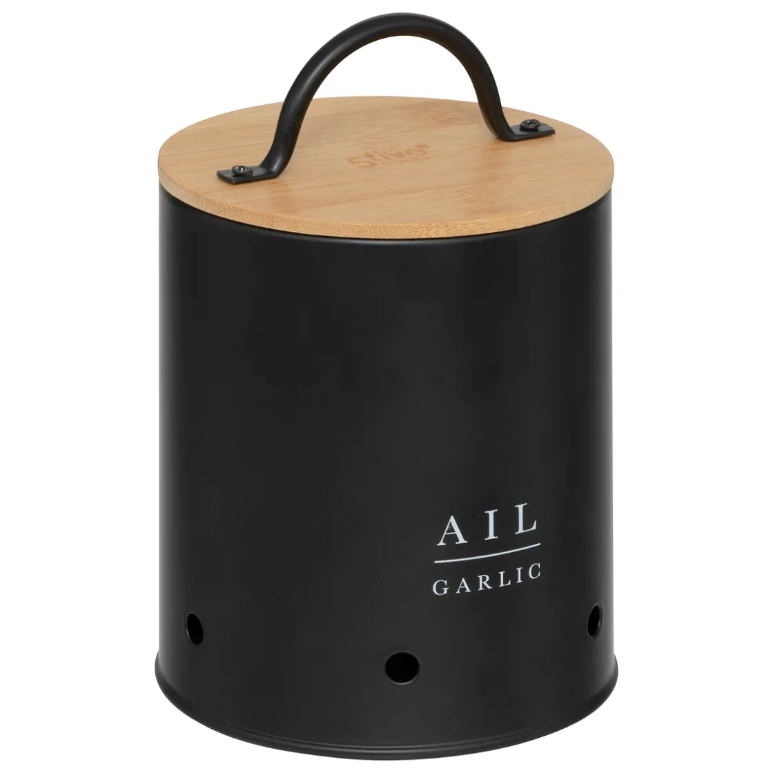 5five 3 boîtes métal, Noir