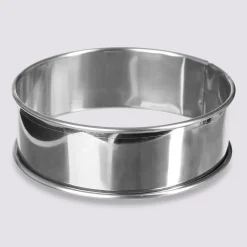 5five 4 cercles à tartelettes inox, 9cm