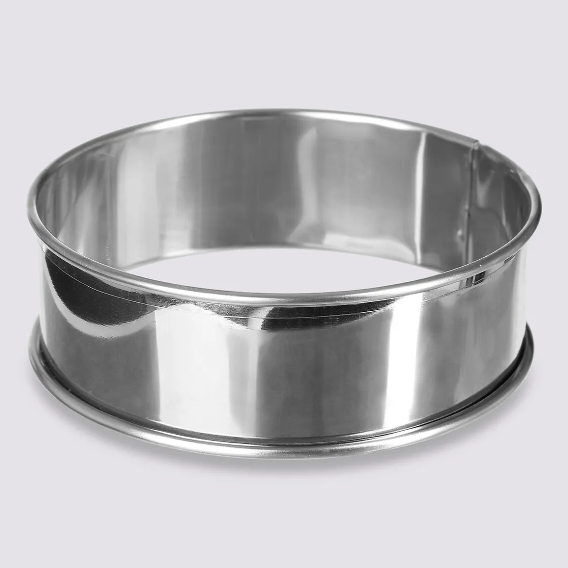 5five 4 cercles à tartelettes inox, 9cm