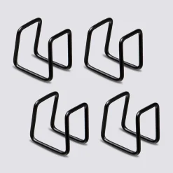 5five 4 clips métals pour étagères