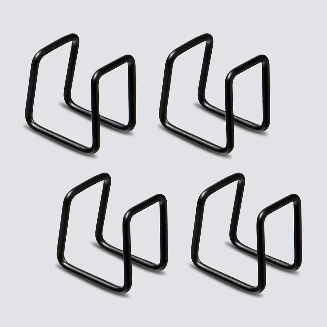 5five 4 clips métals pour étagères