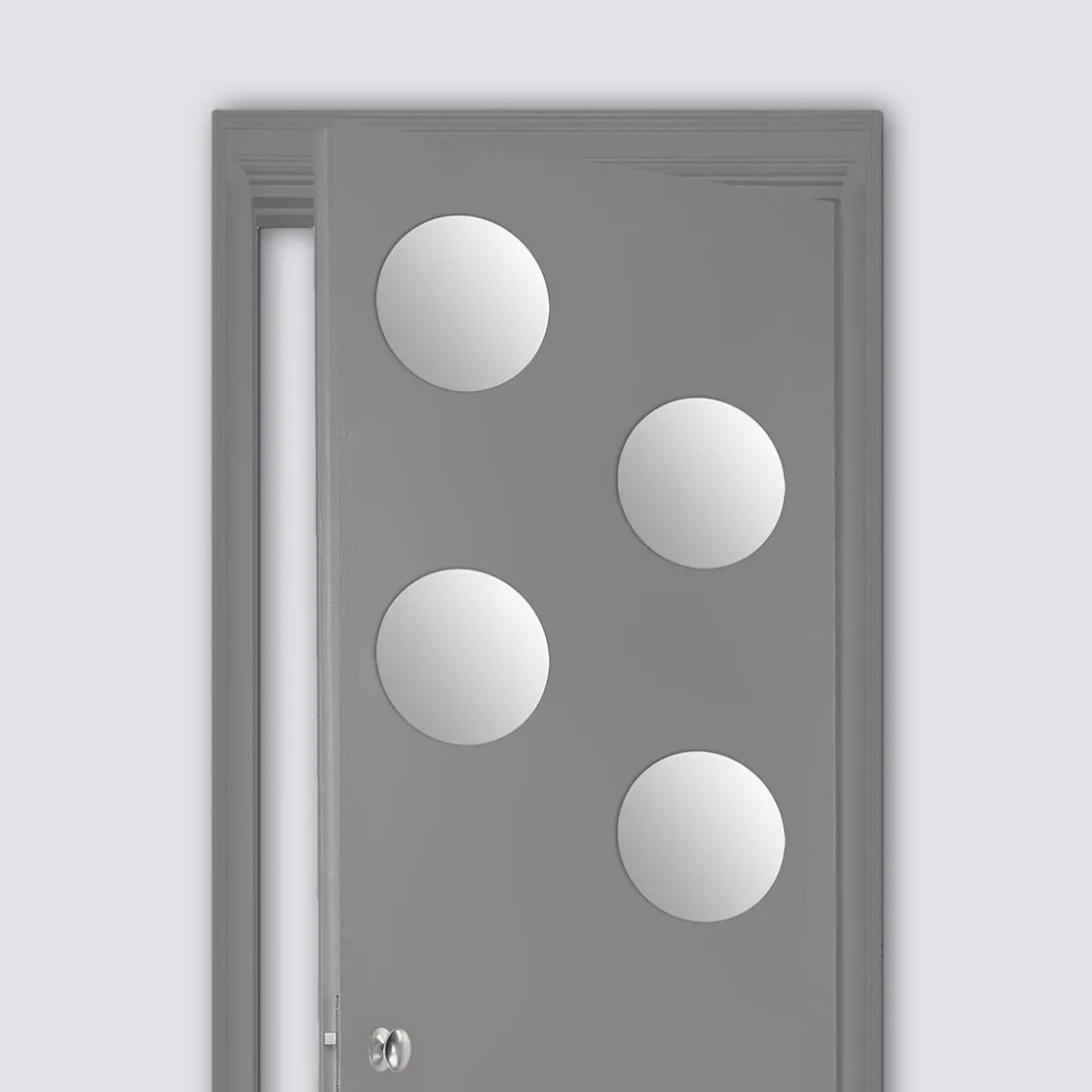 5five 4 miroirs adhésifs ronds, D.20 cm