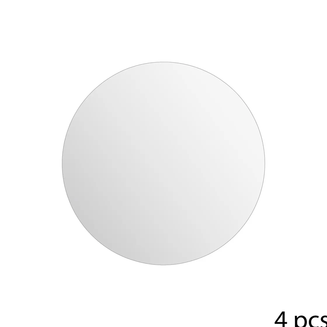 5five 4 miroirs adhésifs ronds, D.20 cm