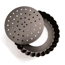 5five 4 moules perforés à tartelettes, 10cm