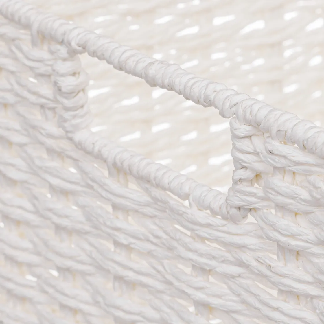 5five 4 paniers de rangement, Blanc