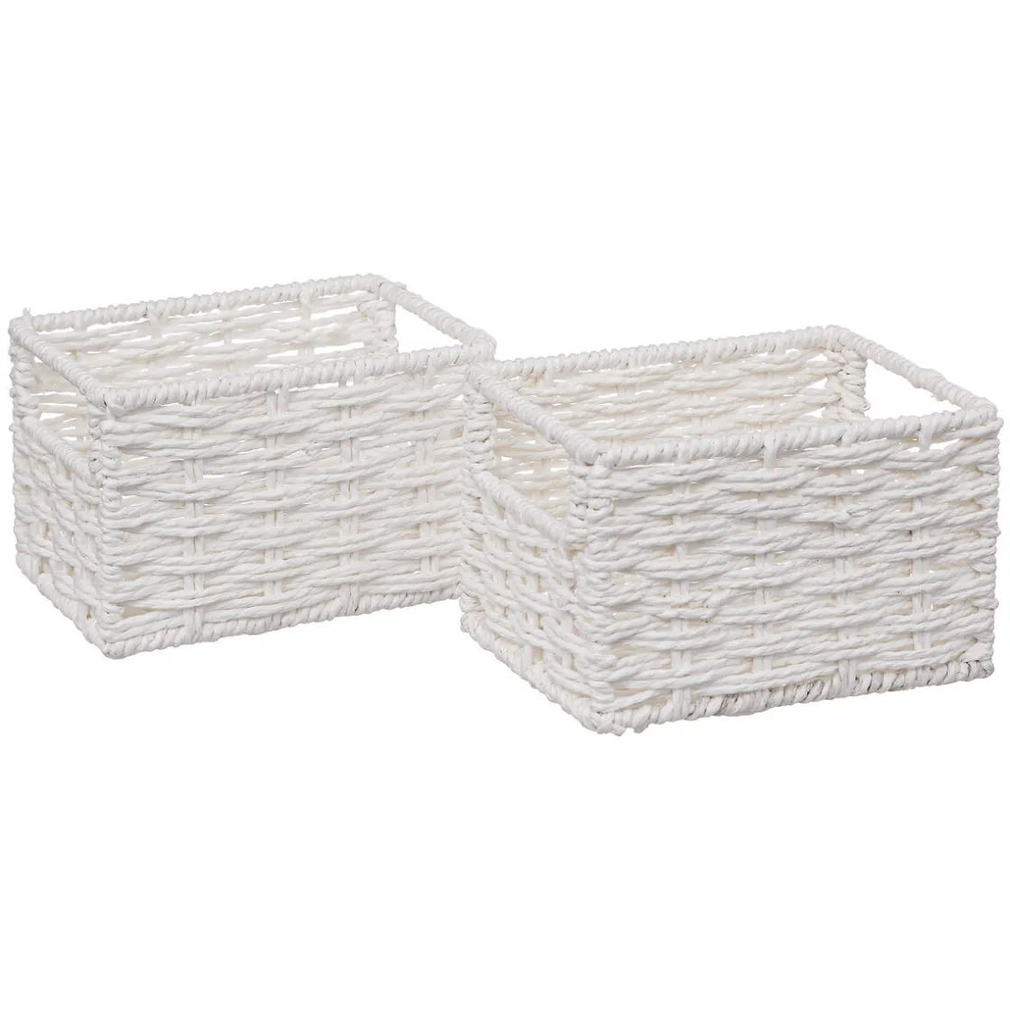 5five 4 paniers de rangement, Blanc
