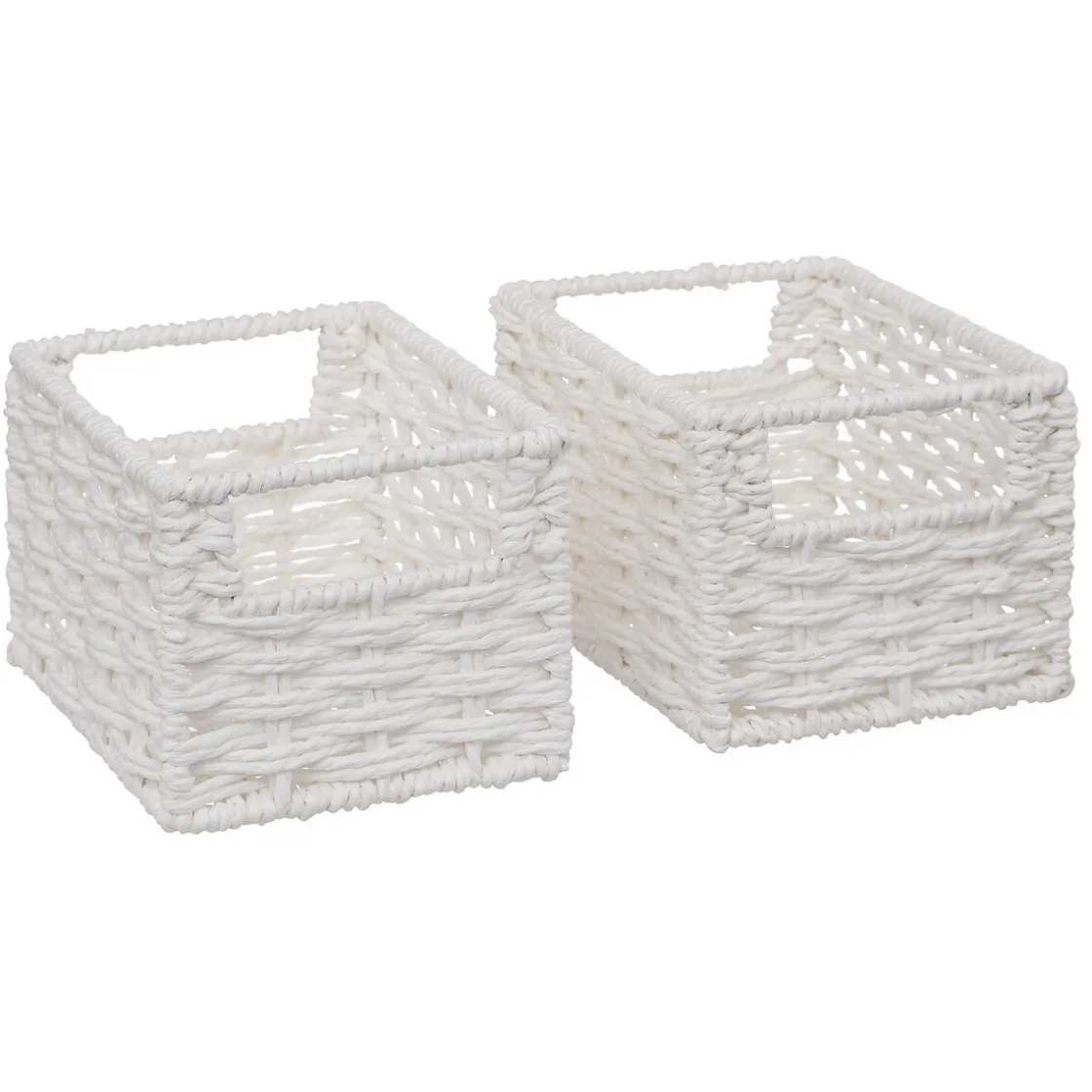 5five 4 paniers de rangement, Blanc