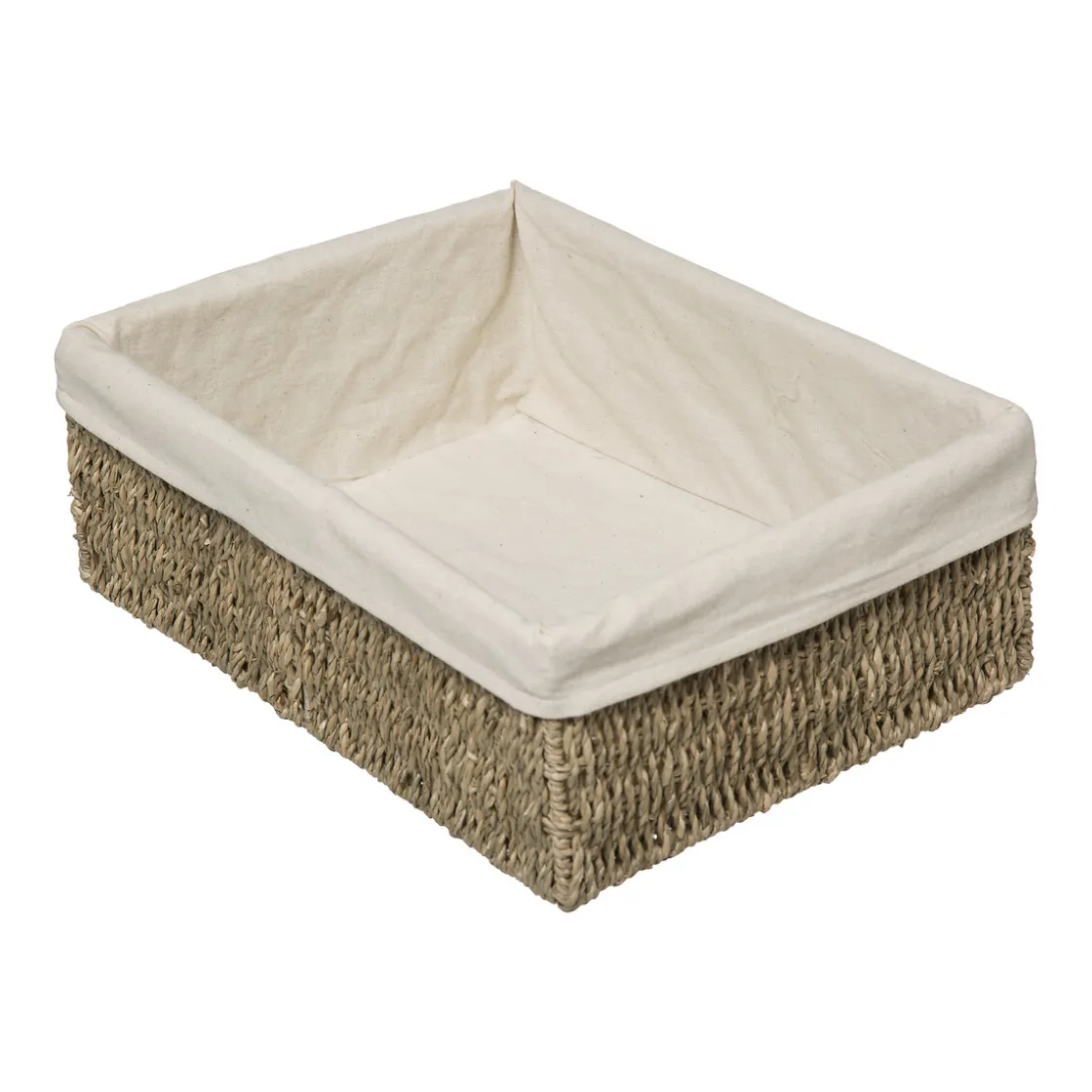 5five 2 paniers de rangement en roseau