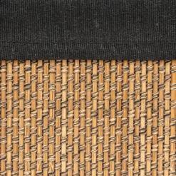 5five 3 paniers en tissu, Bambou et noir