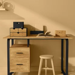 5five 3 paniers rectangle en bambou