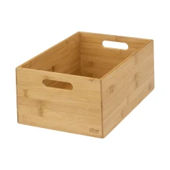 5five 3 paniers rectangle en bambou