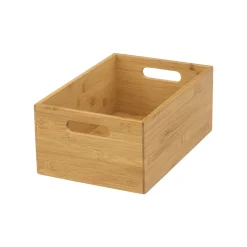 5five 3 paniers rectangle en bambou