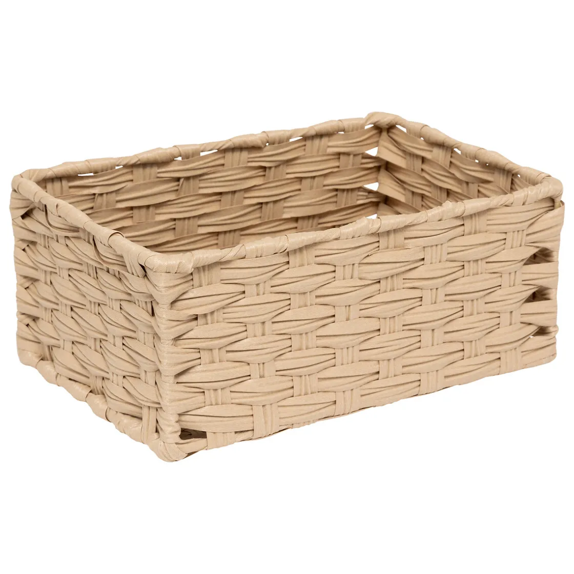 5five 3 paniers tressées, Beige