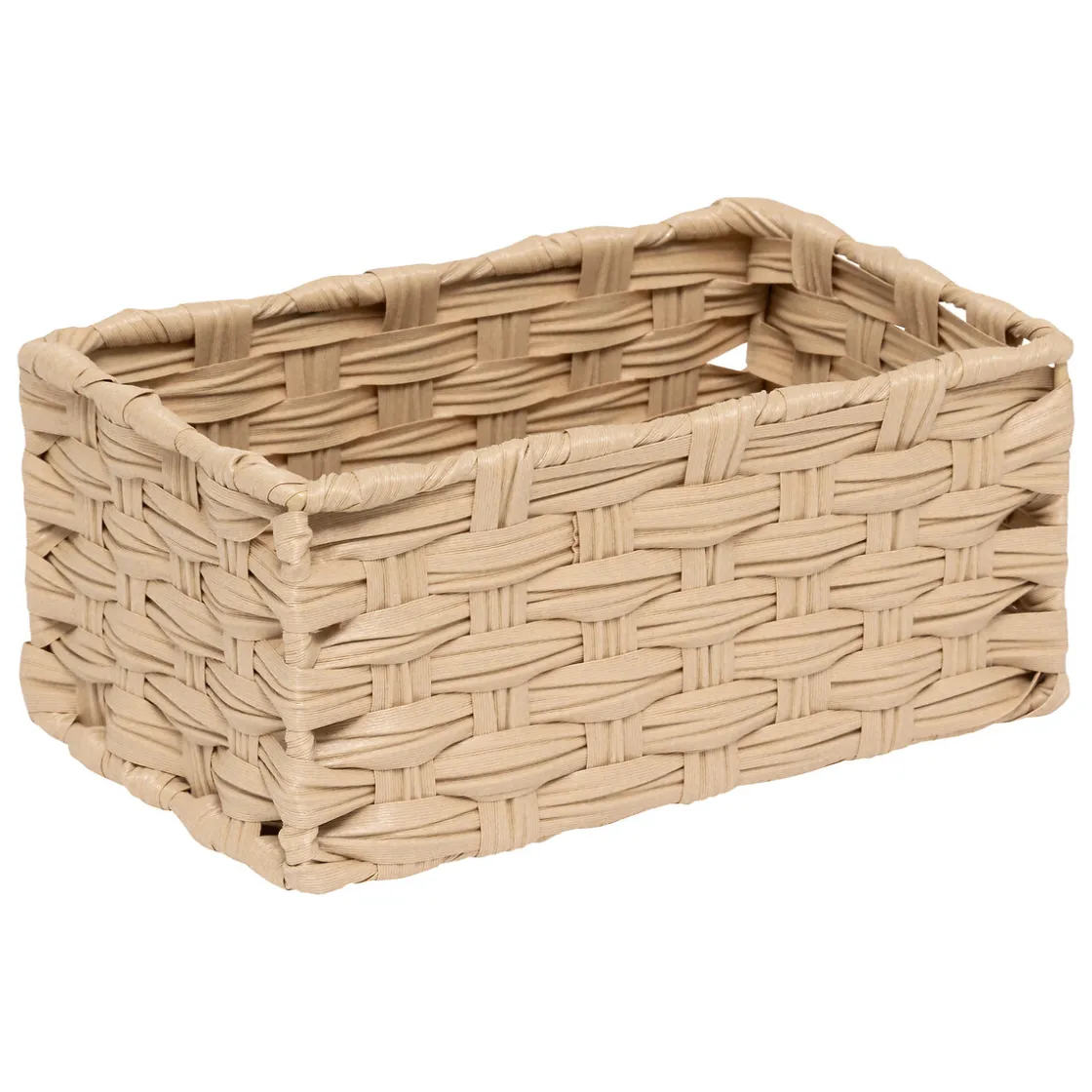 5five 3 paniers tressées, Beige