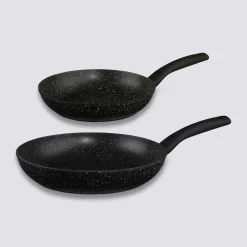 5five 2 poêles Aluminium, 24/28 cm