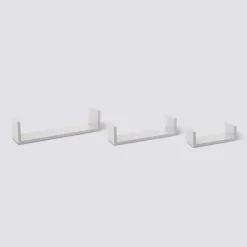 5five 3 étagères murales, Blanc