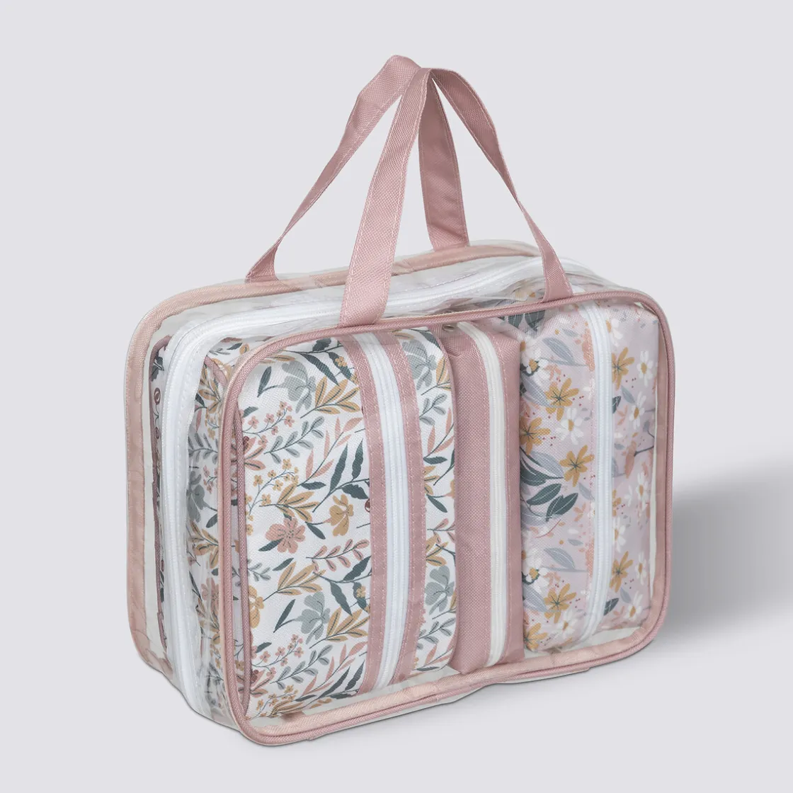 5five 4 trousses de toilette, Multicolore