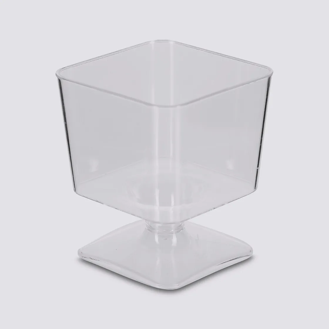 5five 12 verrines carrées sur pieds, Plastique