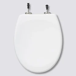 5five Abattant WC antibactérien, Blanc