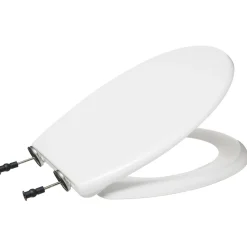 5five Abattant WC antibactérien, Blanc