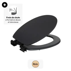 5five Abattant WC, Ardoise