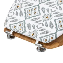 5five Abattant WC, Blanc et vert