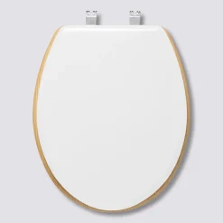 5five Abattant WC Bois, Blanc