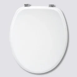 5five Abattant WC Bois, Blanc