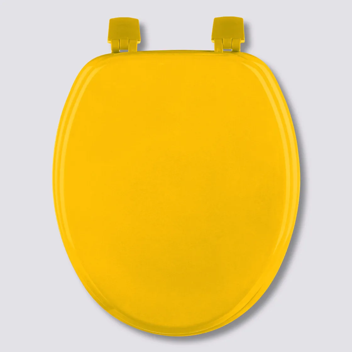 5five Abattant WC Bois laqué, Jaune