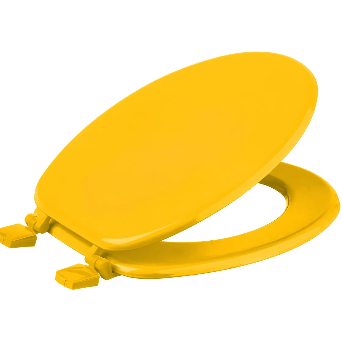 5five Abattant WC Bois laqué, Jaune