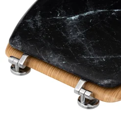 5five Abattant WC Bois, Noir