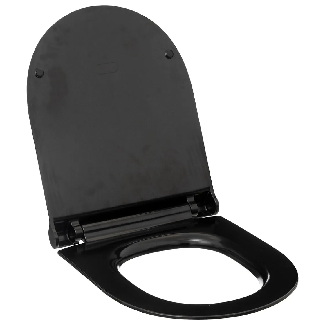 5five Abattant WC ultra fin, Noir