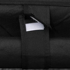 5five Armoire penderie modulable, tissu noir