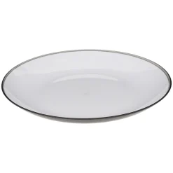 5five Assiette 25 cm, Gris charbon