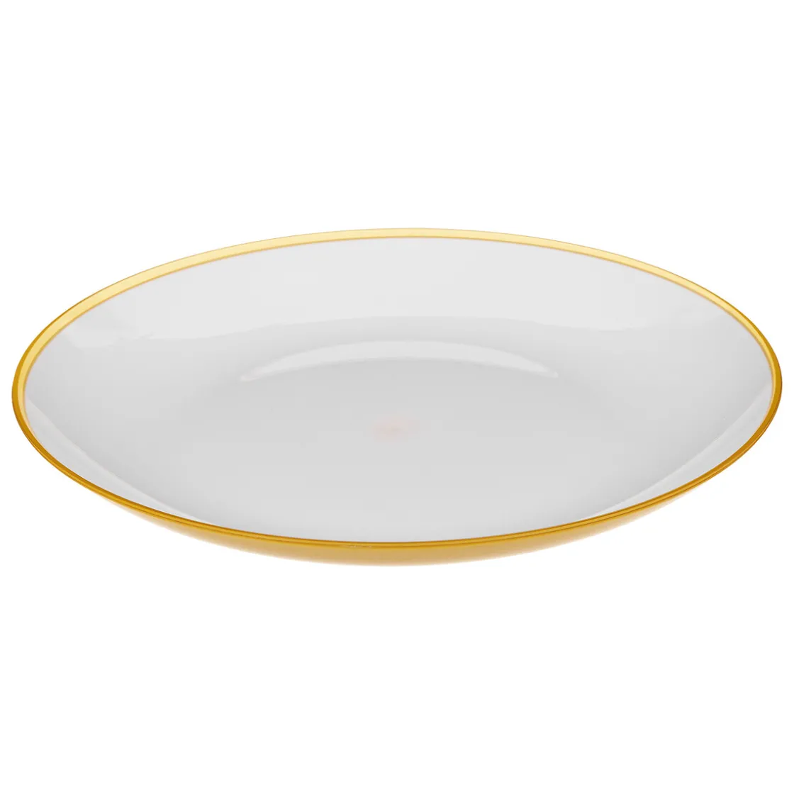 5five Assiette 25 cm, Jaune moutarde