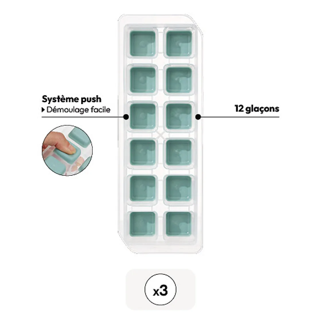5five Bac à glaçons