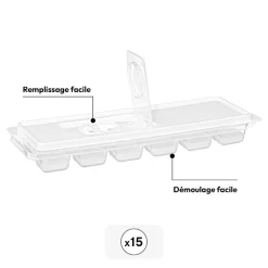 5five Bac à glaçons couvercle