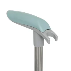 5five Balai et pelle pivotant, Gris et bleu