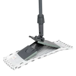 5five Balai MOP téléscopique microfibre, Gris