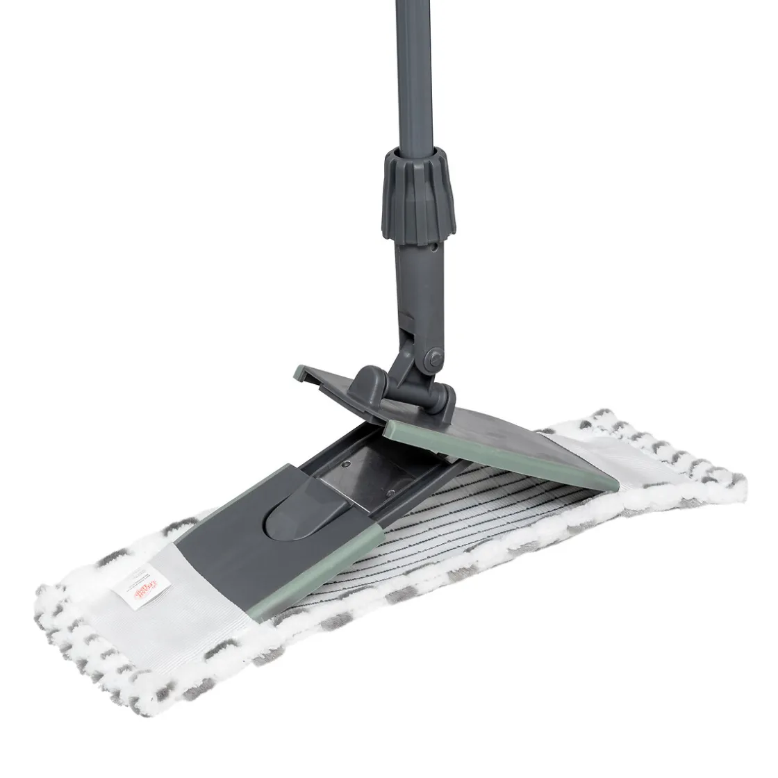 5five Balai MOP téléscopique microfibre, Gris