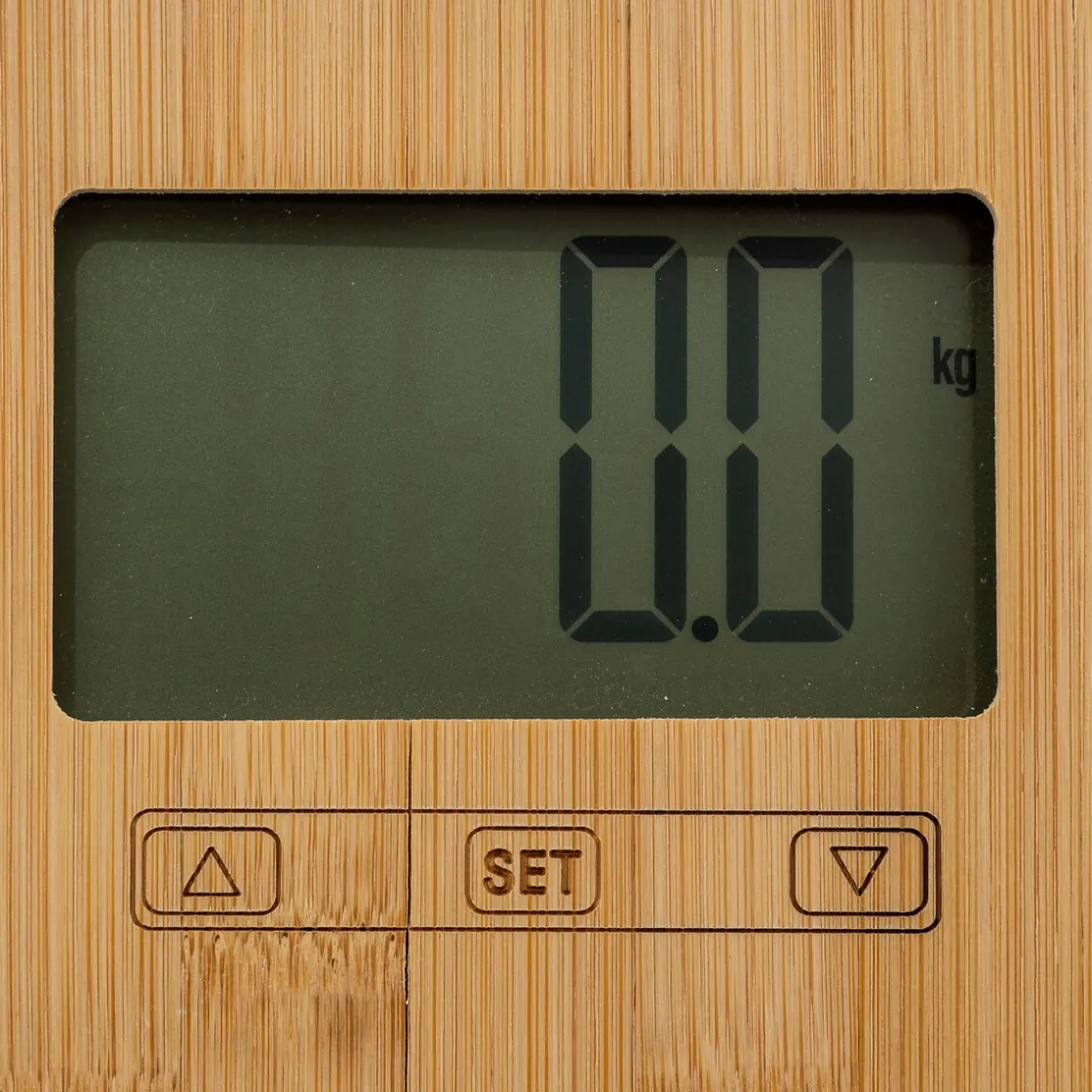 5five Balance pèse personne impédancemètre, Bambou