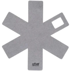 5five Batterie de cuisine en aluminium, 4 pièces + 6 protections