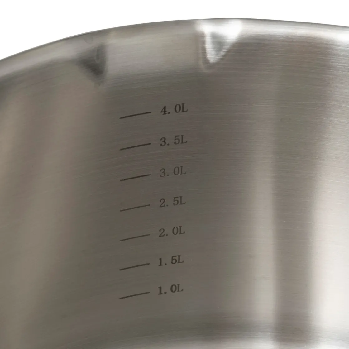 5five Batterie de cuisine en inox, 4 pièces + 6 protections